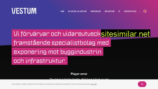 vestum.se alternative sites