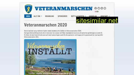 veteranmarschen.se alternative sites