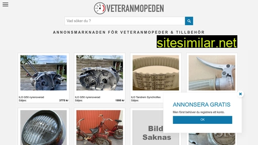 veteranmopeden.se alternative sites