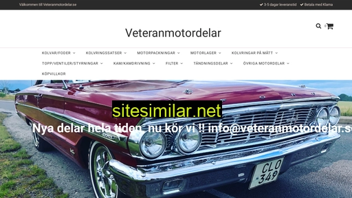 veteranmotordelar.se alternative sites