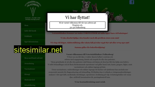 veterinarklinikenfalkenberg.se alternative sites