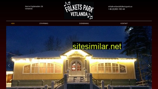 vetlandafolketspark.se alternative sites