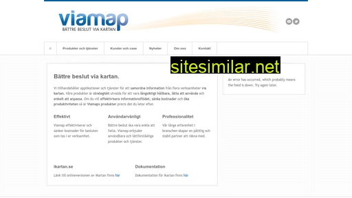 viamap.se alternative sites