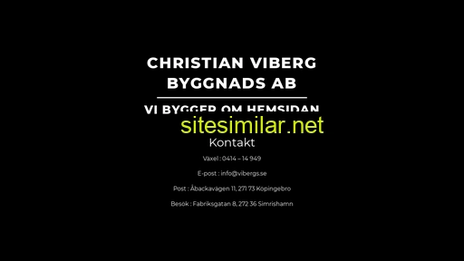 vibergs.se alternative sites