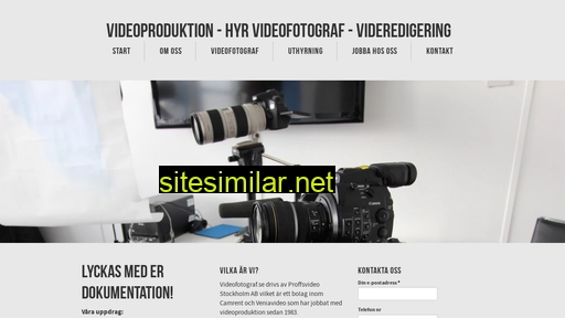 videofotograf.se alternative sites