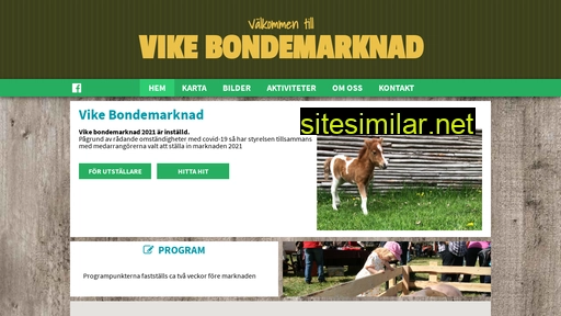 vikebondemarknad.se alternative sites