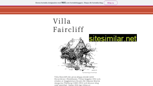 villafaircliff.se alternative sites