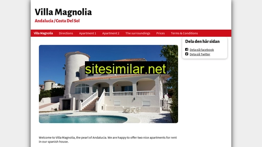 villa-magnolia.se alternative sites