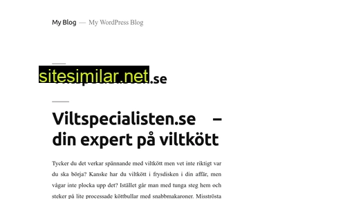 viltspecialisten.se alternative sites