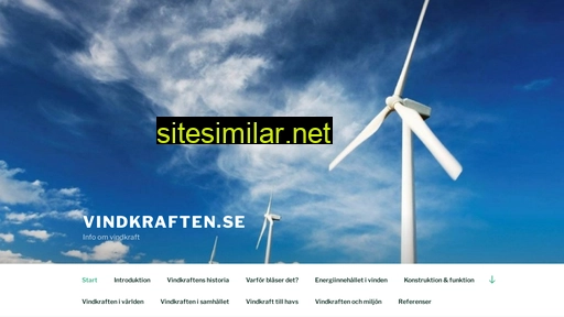 vindkraften.se alternative sites