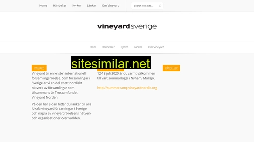 vineyard.se alternative sites