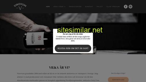 vinovum.se alternative sites
