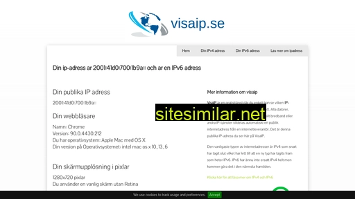 visaip.se alternative sites