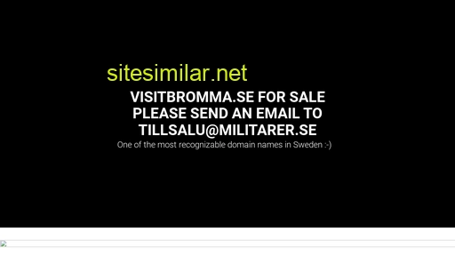 visitbromma.se alternative sites
