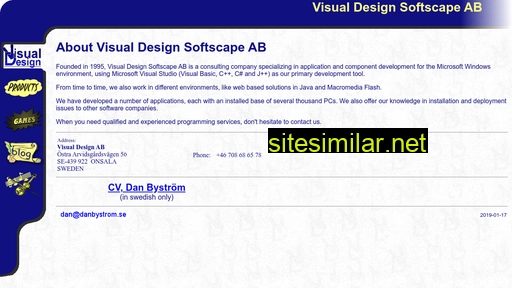 visual-design.se alternative sites