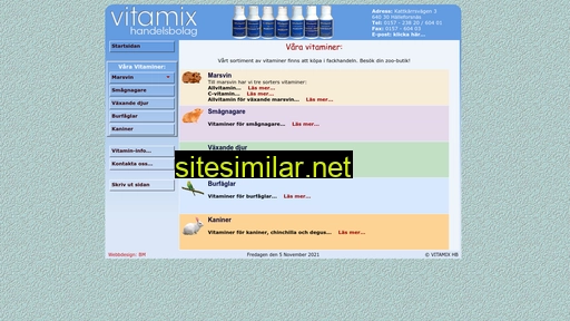 vitamixhb.se alternative sites