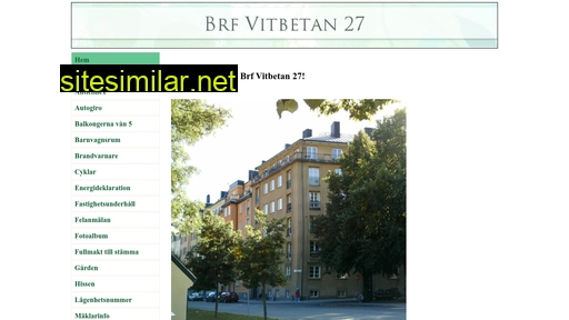 vitbetan27.se alternative sites