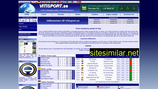 vitisport.se alternative sites
