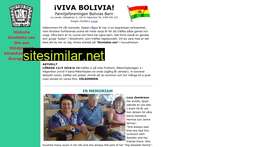 vivabolivia.se alternative sites