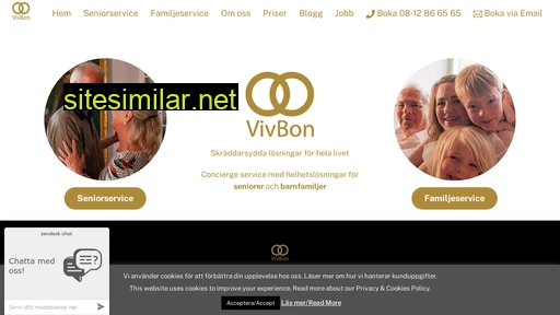 vivbon.se alternative sites