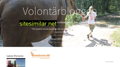 volontarresebloggen.se alternative sites
