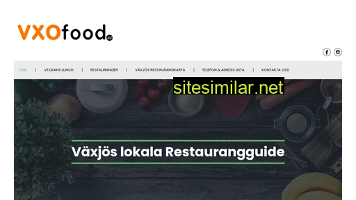 vxofood.se alternative sites