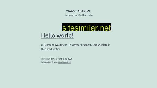 waasit.se alternative sites