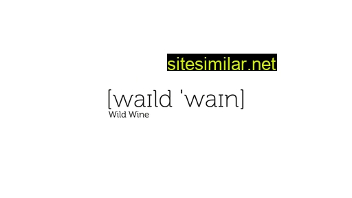 waildwain.se alternative sites