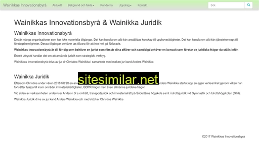 wainikka.se alternative sites