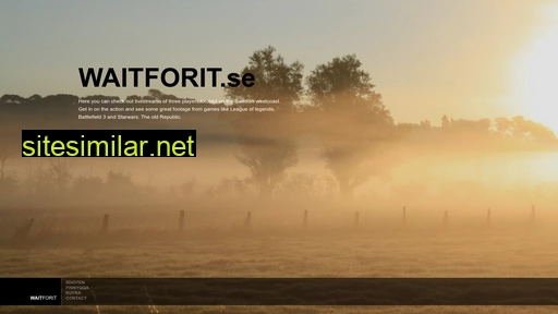 waitforit.se alternative sites