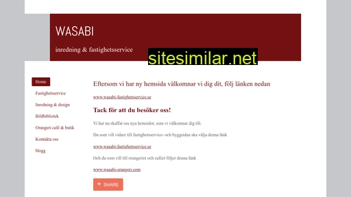 wasabi-inredning.se alternative sites