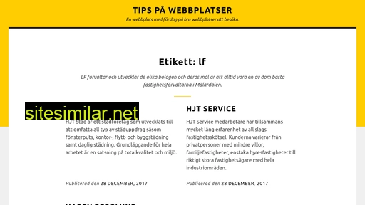 webbtipset.se alternative sites