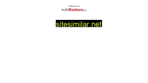 Webbusiness similar sites