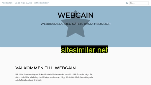 webgain.se alternative sites