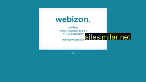 webizon.se alternative sites