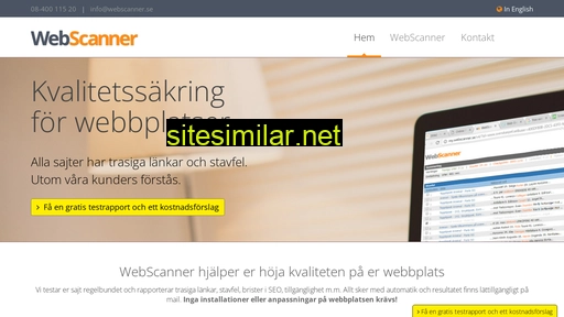 webscanner.se alternative sites
