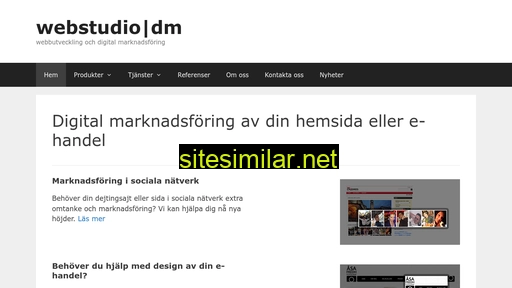 webstudiodm.se alternative sites