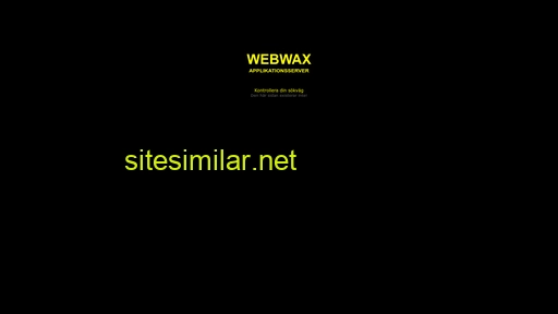 Webwax similar sites