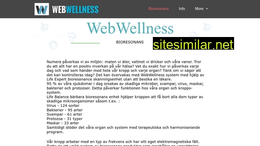 webwellness.se alternative sites