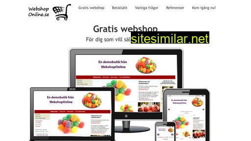 webshop-online.se alternative sites