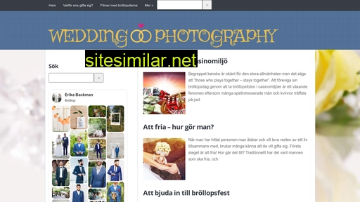 weddingphotography.se alternative sites