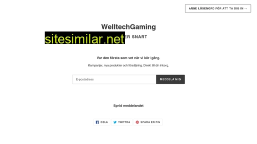 welltechgaming.se alternative sites