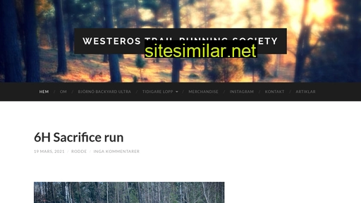 westerostrail.se alternative sites
