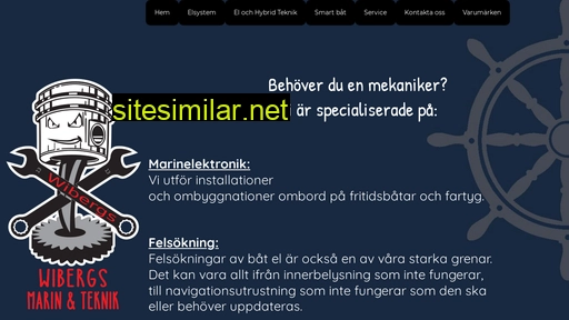 wibergsmarin.se alternative sites