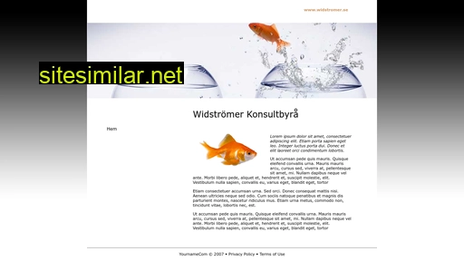 widstromer.se alternative sites