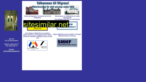 wigrensmaleri.se alternative sites