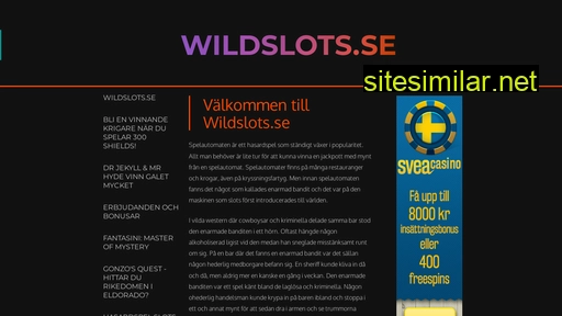 wildslots.se alternative sites