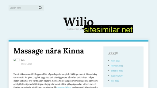 wiljo.se alternative sites