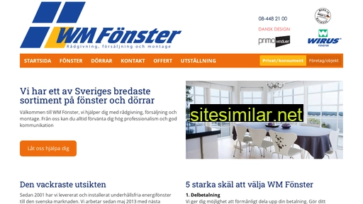 wm-fonster.se alternative sites