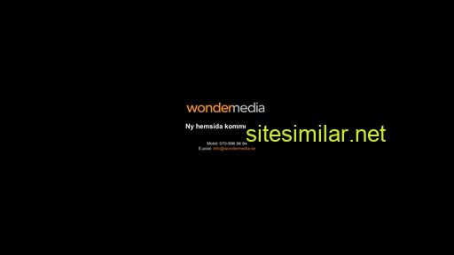 wondermedia.se alternative sites